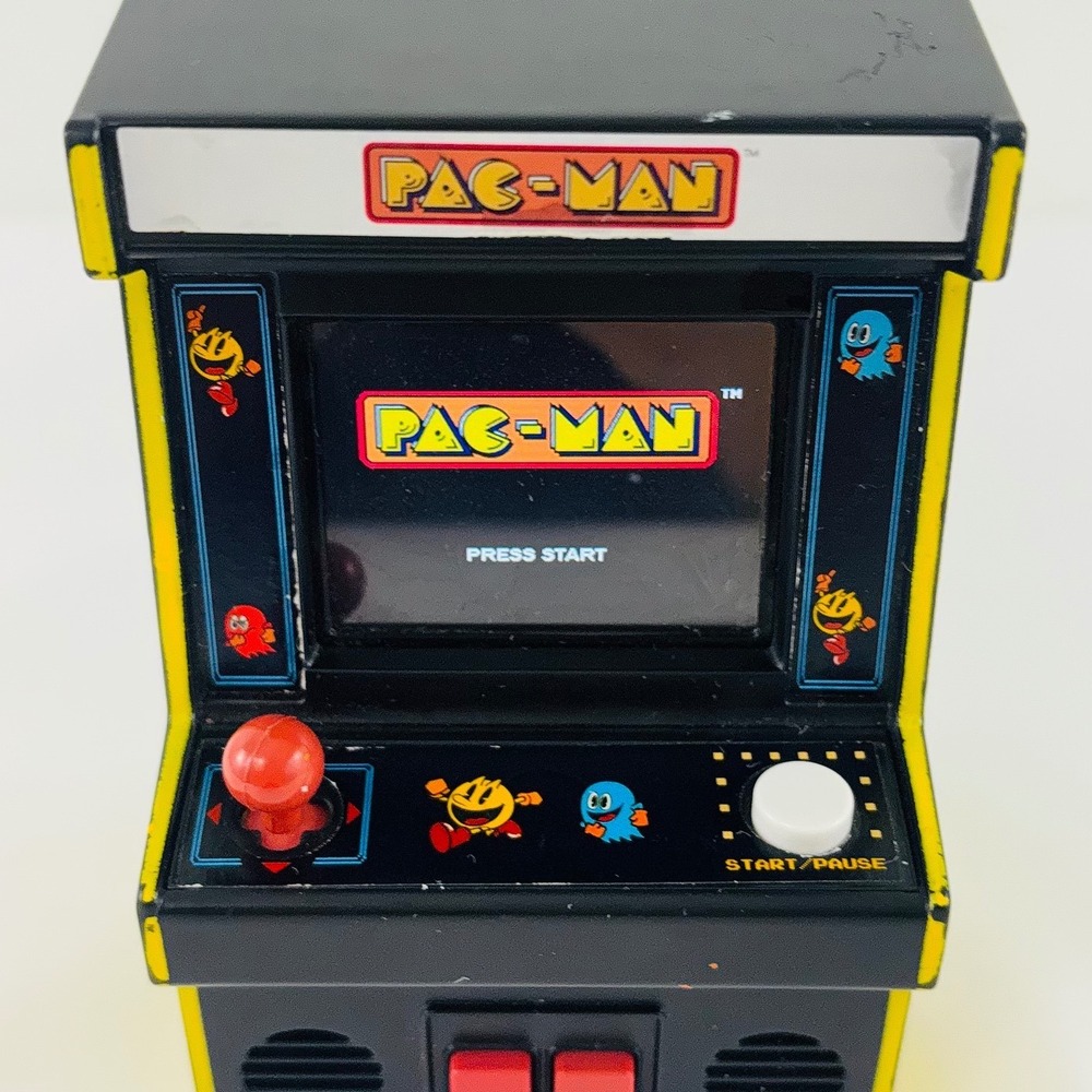 Pac-Man Mini Arcade Game Handheld Tested Works - Picture 2 of 12